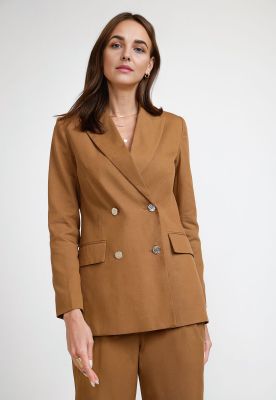 Chaqueta De Mujer Modelo Aida Jacket Color Camel