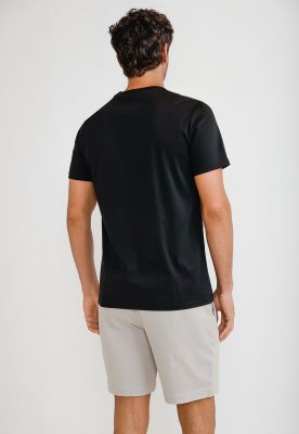 Imagen 2 del producto Polera Hombre Manga Corta Negro 4HFK7127