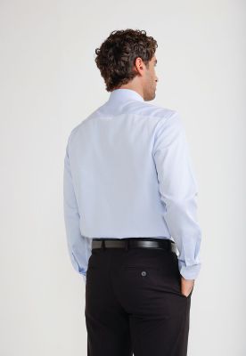 Imagen 2 del producto Camisa Hombre Formal Algodón Celeste THE DOBBY SHIRT_1 SLIM W25