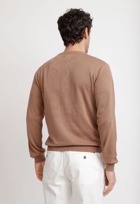 Imagen 2 del producto Sweater Cuello C Algodón Phelps Café