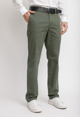Pantalón Chino Hombre Algodón Vinci Verde