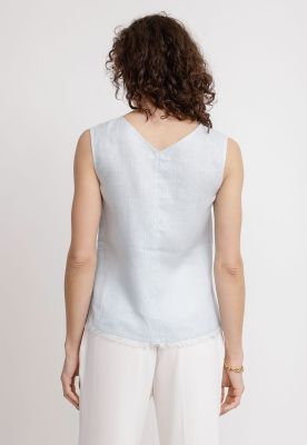 Imagen 2 del producto Blusa Mujer Gia Lino Celeste