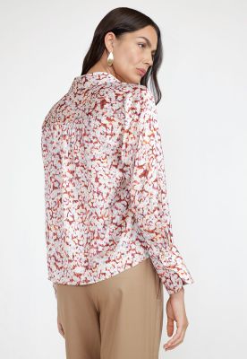 Imagen 2 del producto Blusa Mujer Estampada Naranjo