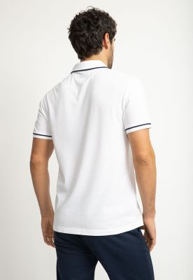 Imagen 2 del producto Polera Hombre Polo Manga Corta Blanca OPKB0690