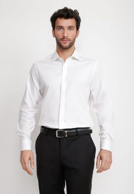 Camisa Hombre Formal Popelina Dynamic Blanco