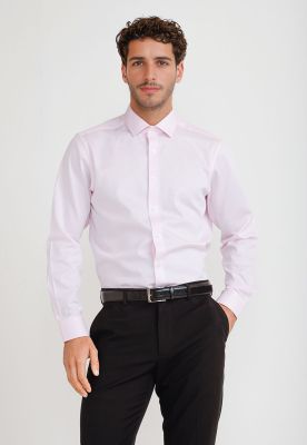 Camisa Hombre Formal Algodón Rosado THE DOBBY SHIRT_1 SLIM W25