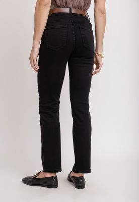 Imagen 2 del producto Jeans Recto Negro Charlot26 Mujer