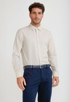 Camisa Hombre Dobby Avena THE CASUAL DOBBY SHIRT_W25