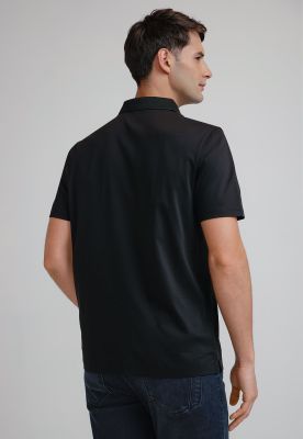 Imagen 2 del producto Polera Hombre Polo Manga Corta Negra 4IFK7060