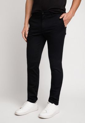 Pantalón Casual Liso Chino Negro