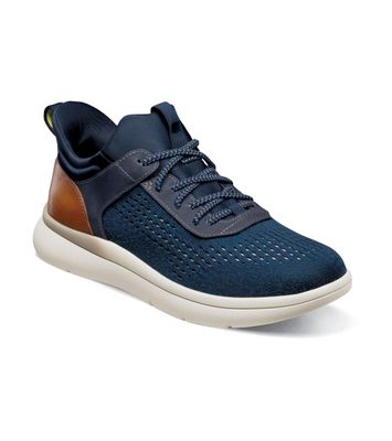Zapatillas Casual Fleet Knit Lace Azul