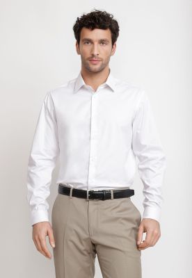 Camisa Hombre Formal Graduación Blanco