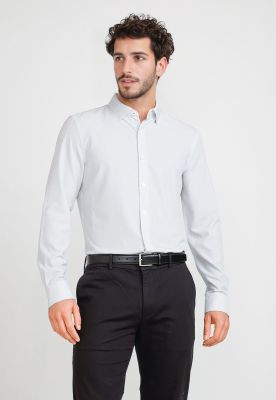 Camisa Hombre Total Stretch Estampada Beige