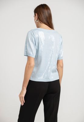 Imagen 2 del producto Polera Mujer Magnolia Viscosa Celeste