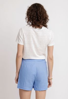 Imagen 2 del producto Polera Mujer Gantt Lino Blanco