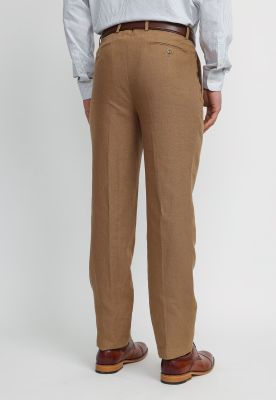 Imagen 2 del producto Pantalón Hombre Formal Lino Classic Camel