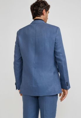 Imagen 2 del producto Chaqueta Hombre Formal Lino Mix&Color Azul