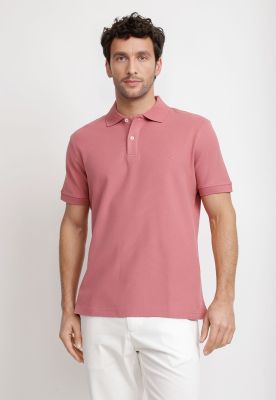 Polera Polo Pique Algodón Marini Rojo