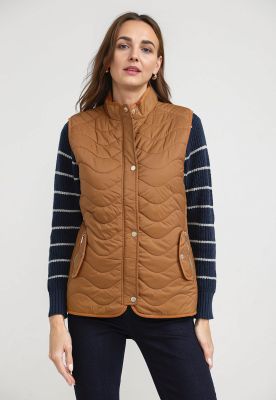 Parka Sin Mangas Baset Mujer Camel