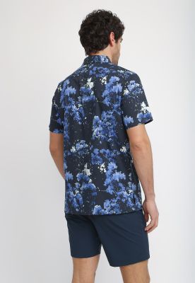 Imagen 2 del producto Camisa Hombre Manga Corta Estampada Navy 4KSW7034