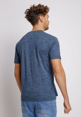 Imagen 2 del producto Polera Hombre Slim Fit Magnolia Algodón Petróleo