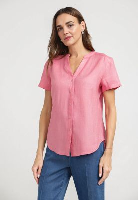 Blusa Mujer Keiko Lino Magenta