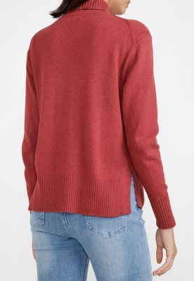 Imagen 2 del producto Sweater Mujer Lana Naranjo