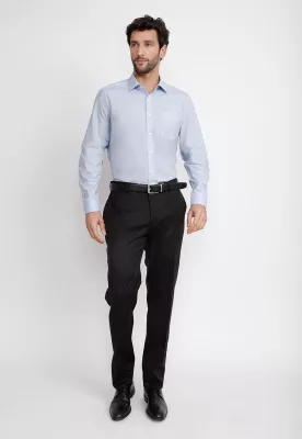 Imagen 2 del producto Camisa Hombre Formal Popelina Classic Celeste