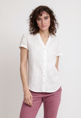Blusa Mujer Keiko Lino Blanco
