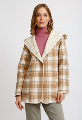 Imagen 1 del producto Chaquetón Reversible Ecru Anele Mujer