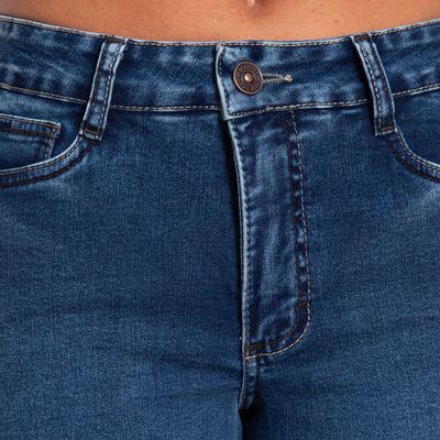 Imagen 2 del producto Jeans Tiro Medio Wide Pretina  Basica 1 Boton