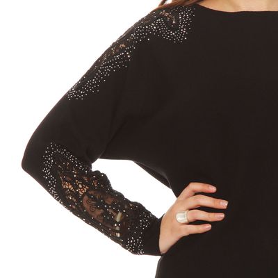 Imagen 2 del producto Sweater Manga Larga Con Aplicacion Esccote Redondo