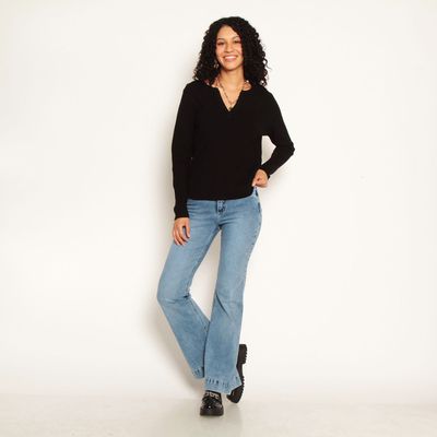 Imagen 2 del producto Sweater Manga Larga   Escote V