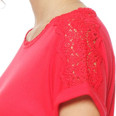 Imagen 2 del producto Polera Manga  Corta Escote V Con Aplicacion