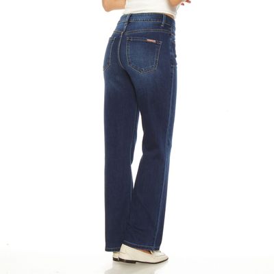 Imagen 2 del producto Jeans  Recto  Tiro Alto Pretina  Basica 1 Boton