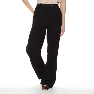 Imagen 1 del producto Pantalon Recto  Tiro Alto  Pretina Basica