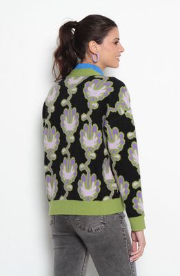 Imagen 2 del producto Chaleco Manga Larga Estampado Abotonado Escote V