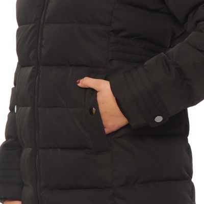 Imagen 2 del producto Parka Manga Larga Con Aplicacion En Capucha Con Cierre En Delantero