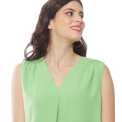 Imagen 2 del producto Blusa Sin Manga Escote V