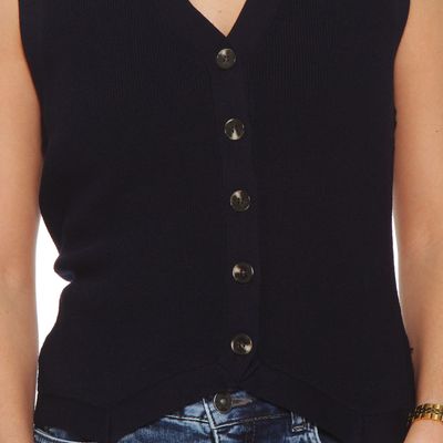 Imagen 2 del producto Chaleco  Sin Manga  Abotonado En Delantero