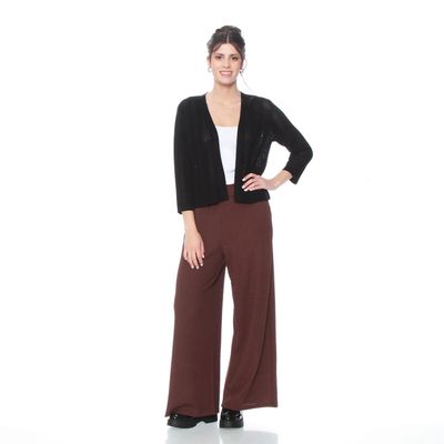 Imagen 2 del producto Chaleco Abierto Manga 3/4 Solido