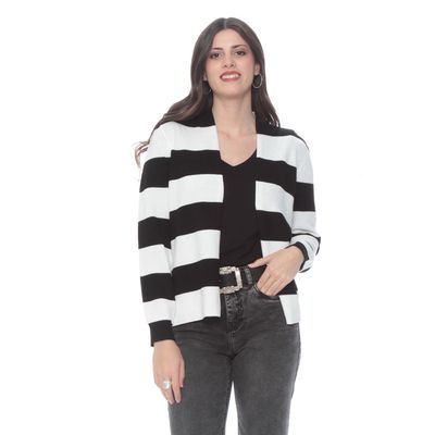 Chaleco Abierto Manga Larga Listado