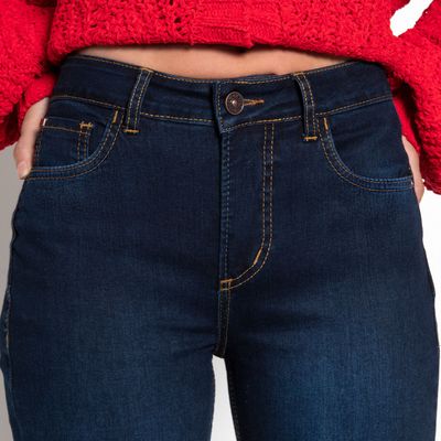 Imagen 2 del producto Jeans Tiro Alto Flare Pretina 2 Botones