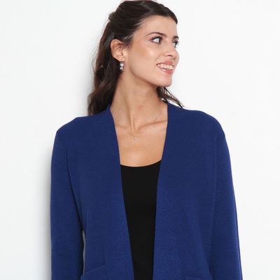 Imagen 2 del producto Chaleco Manga Larga Solido   Con Bolsillo