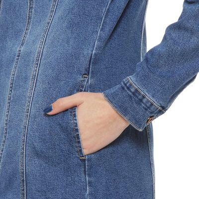 Imagen 2 del producto Chaqueta Denim Manga  Larga Abotonada En Delantero