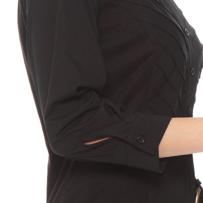 Imagen 2 del producto Blusa Manga 3/4  Con Alforza   En Delantero