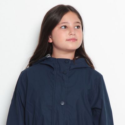 Imagen 2 del producto Chaqueta Impermeable Manga Larga Con Capucha NiÑa