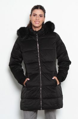 Imagen 1 del producto Parka Manga Larga Con Capucha Y Cierre En Delantero