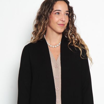 Imagen 2 del producto Chaleco Manga Larga  Con   Botones En Los Punos