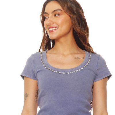 Imagen 2 del producto Polera Manga Corta Escote Redondo